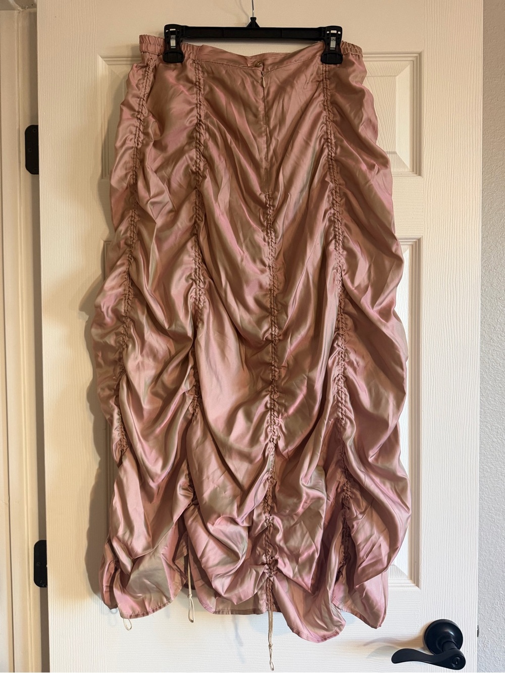 RARE GRAIL 🔥 Lhanna Iridescent Green/Pink Pirate Fairy Maxi Skirt